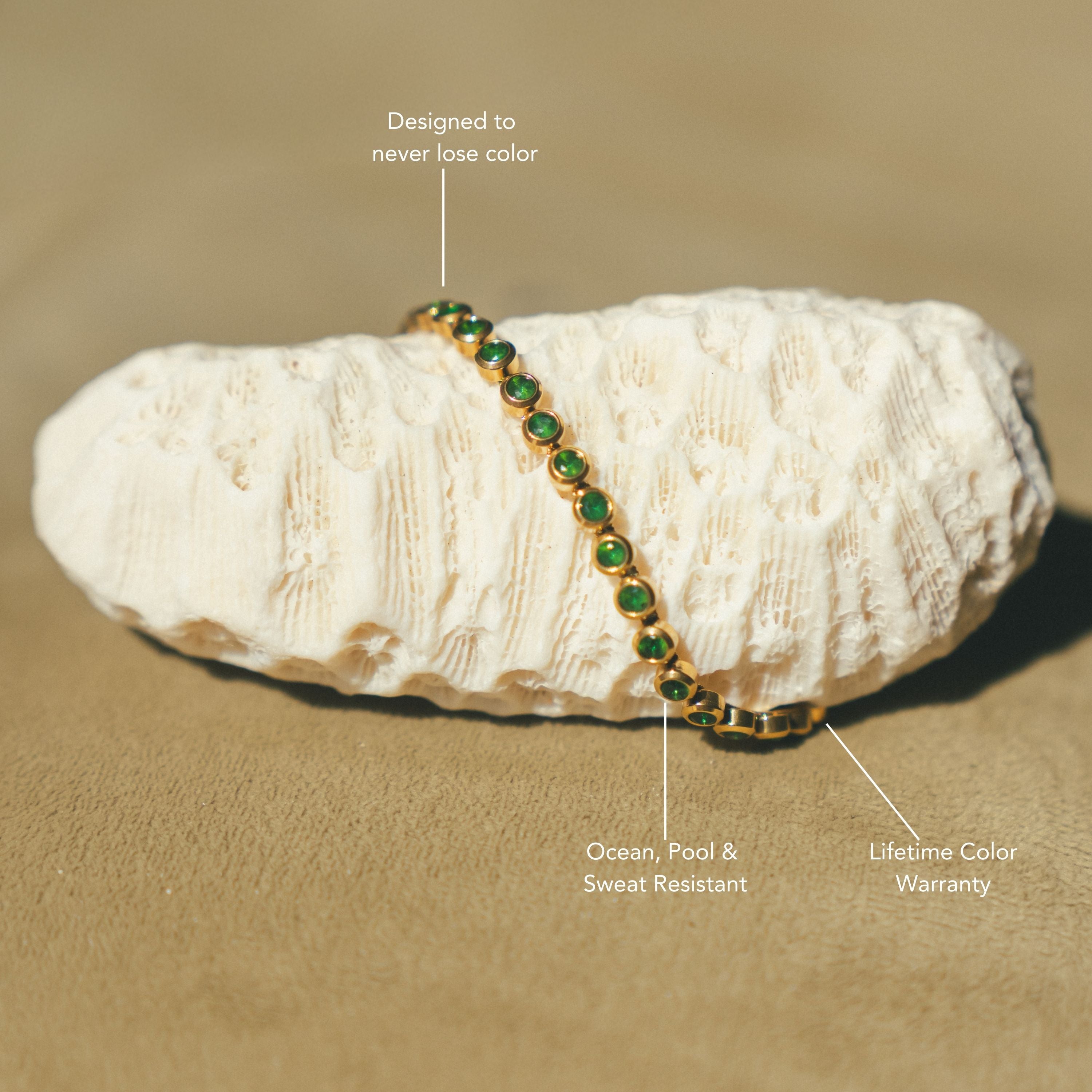 Fall Green Bracelets