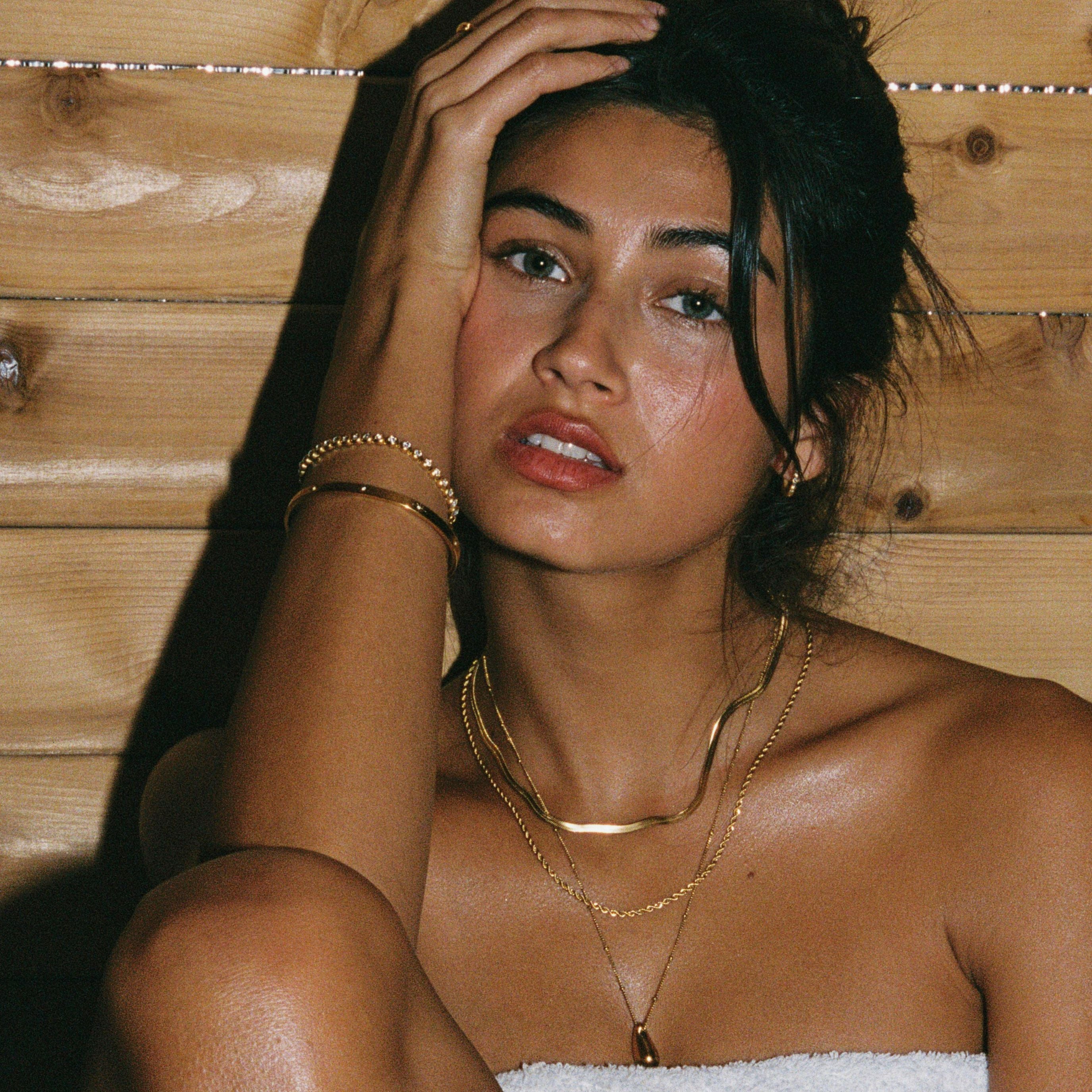 Gold Affordable Tennis Bracelet