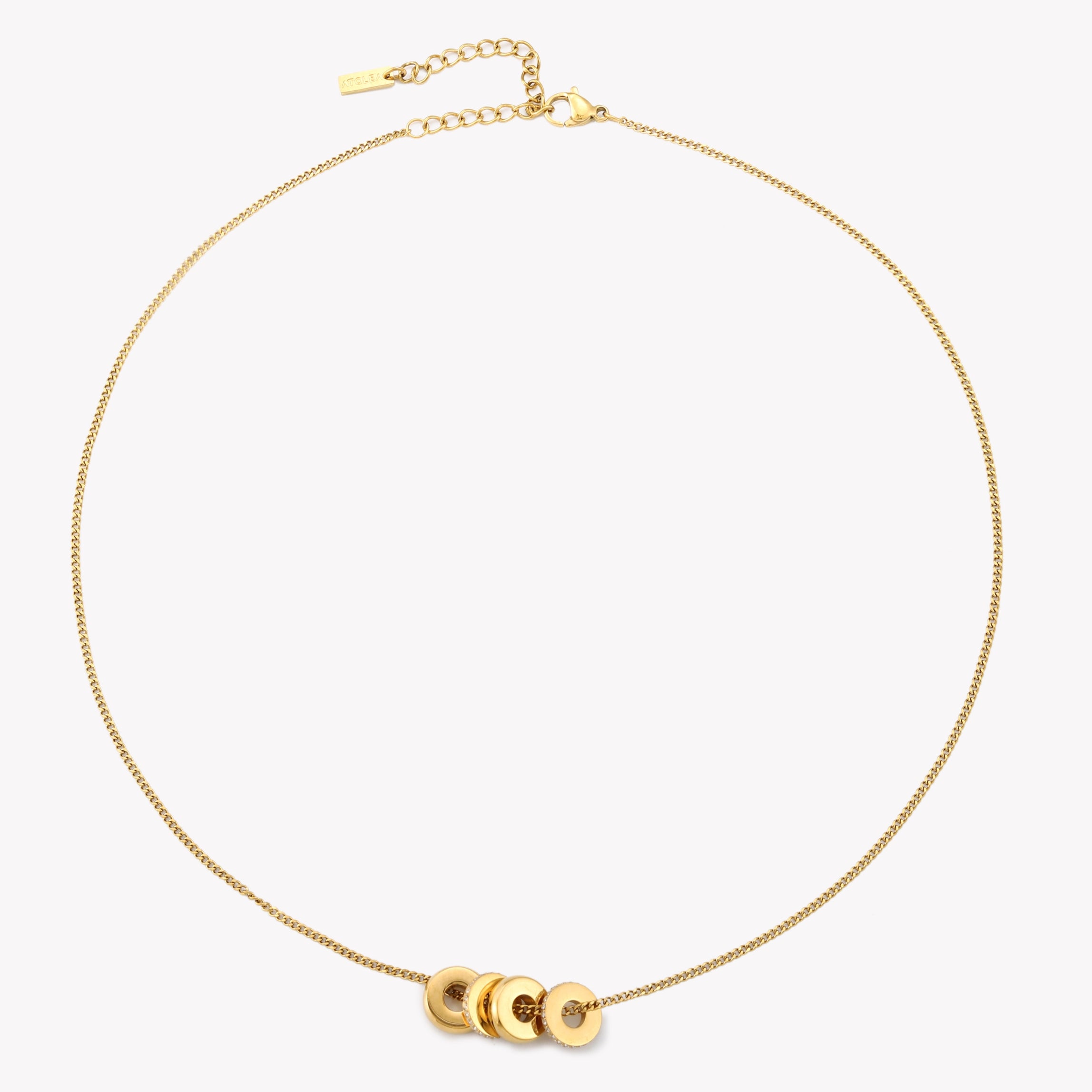 Gold Coins Choker