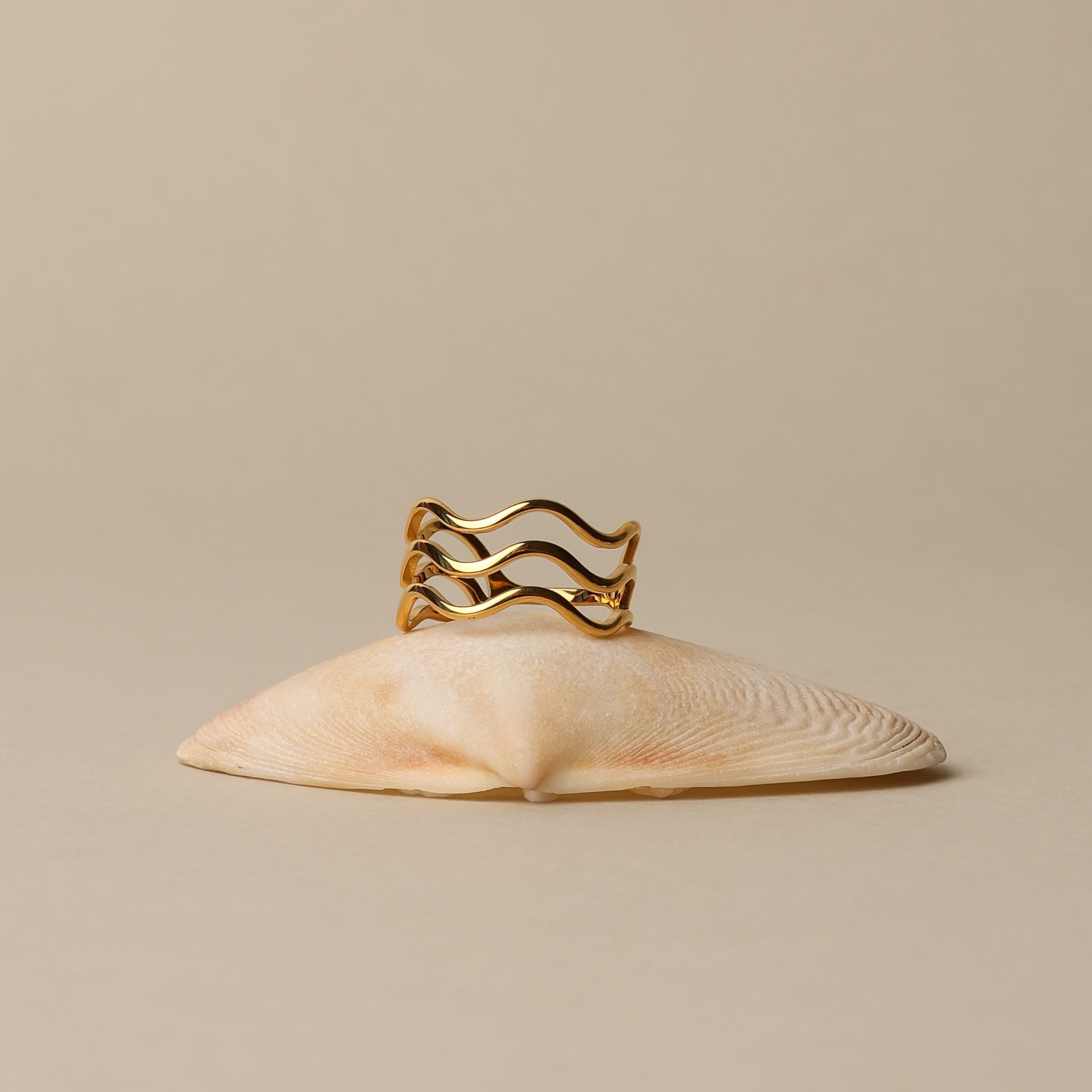 Gold Ocean Ring