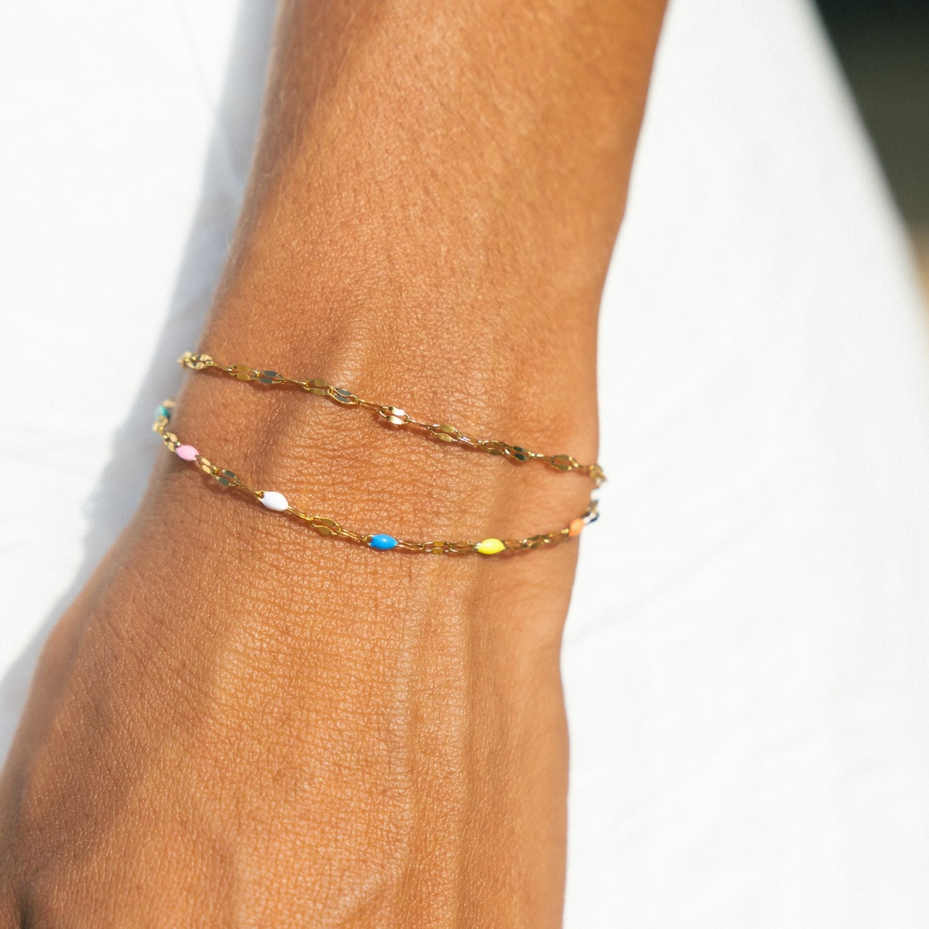 Gold Pastel Bracelet