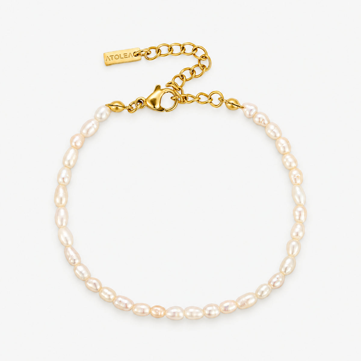 Gold Pearl Bracelet