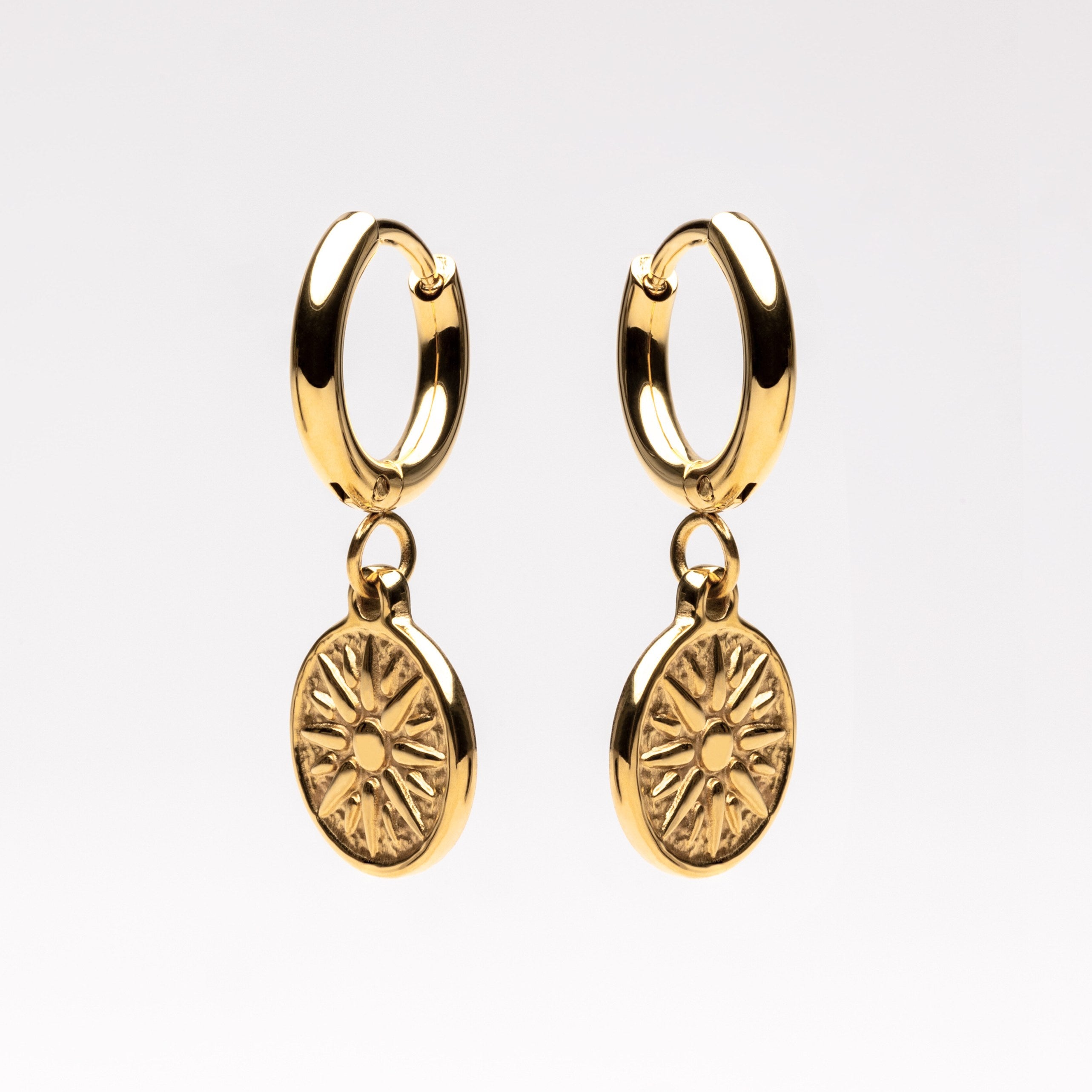 Golden Sun Earrings