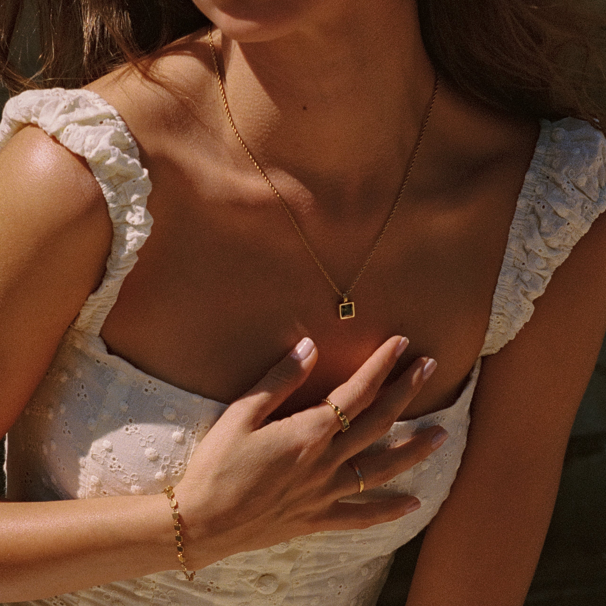 Green Stone Necklace