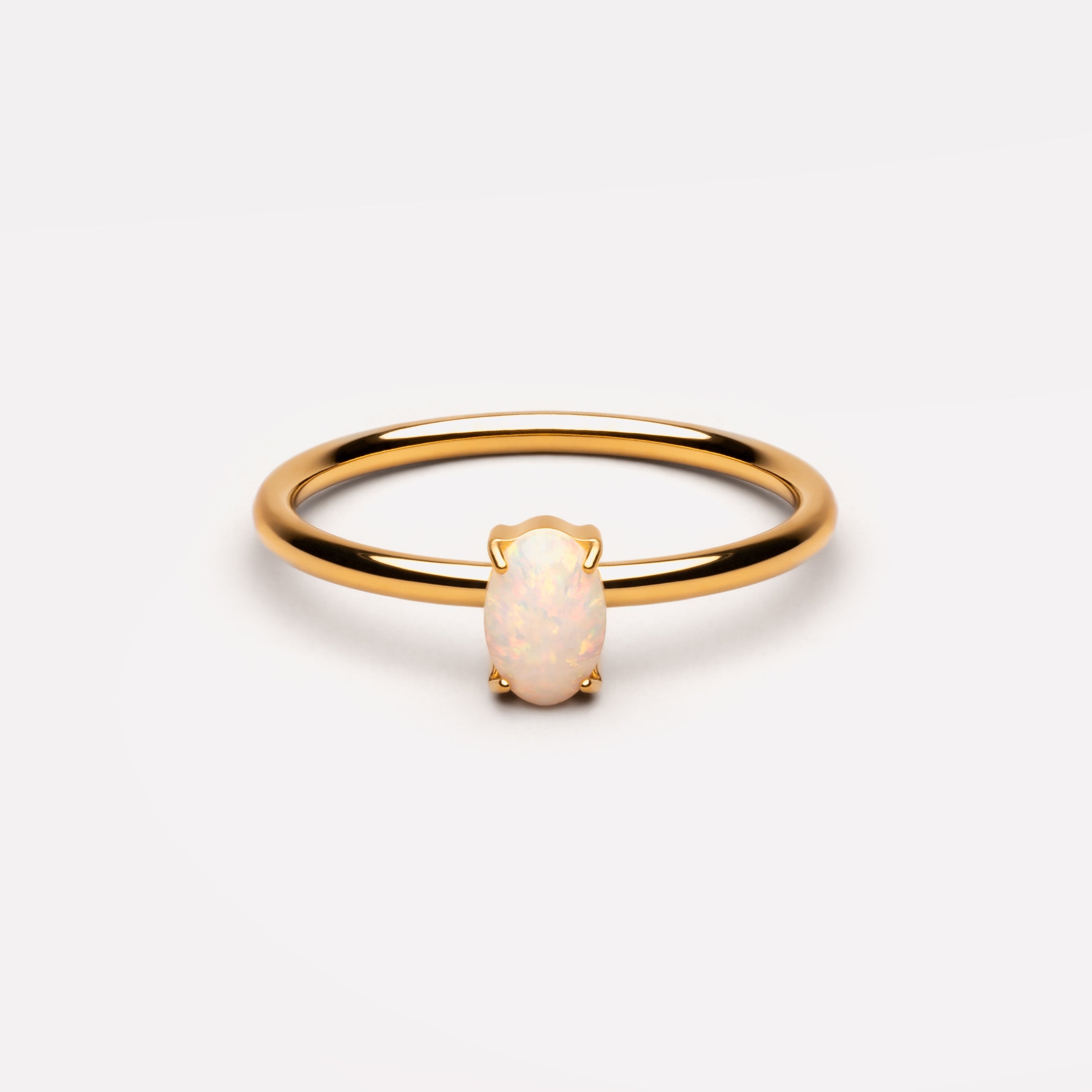 Oval Opal Band