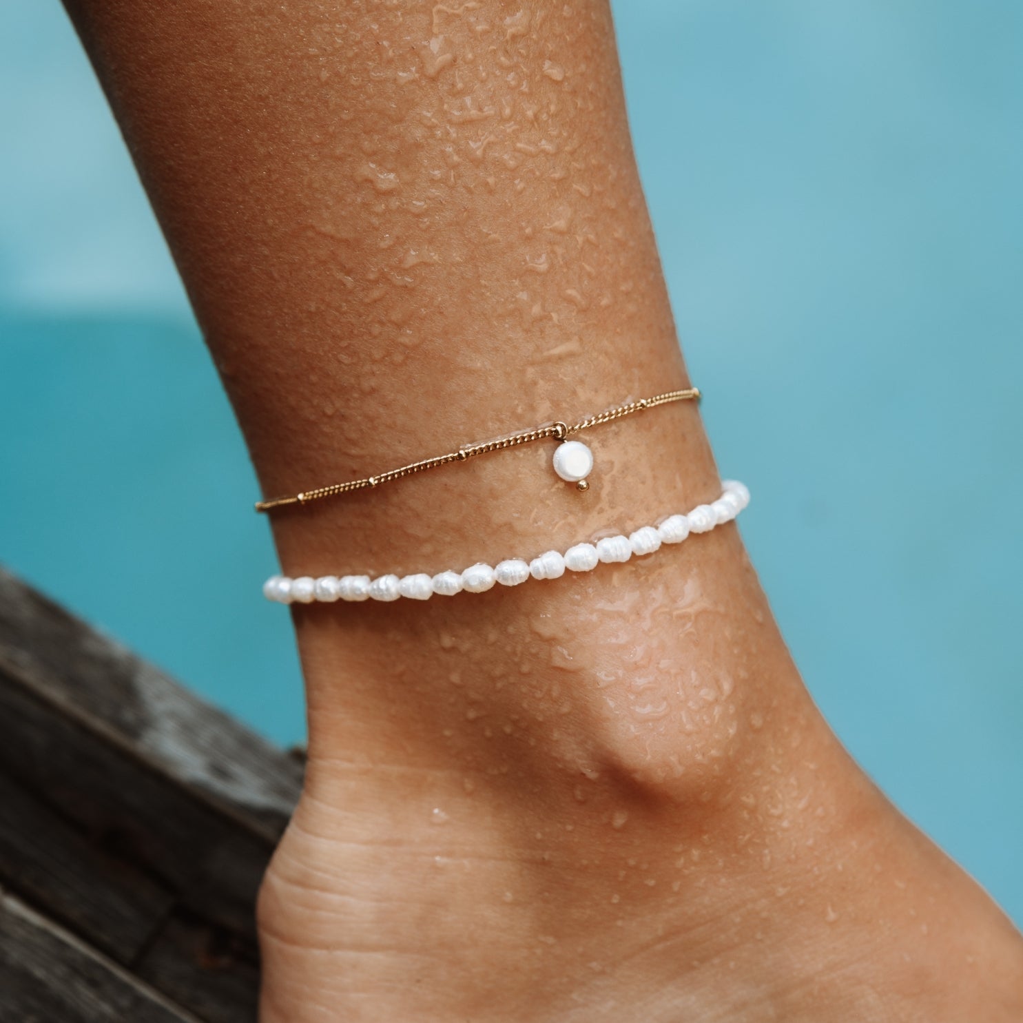 Pearls Anklet