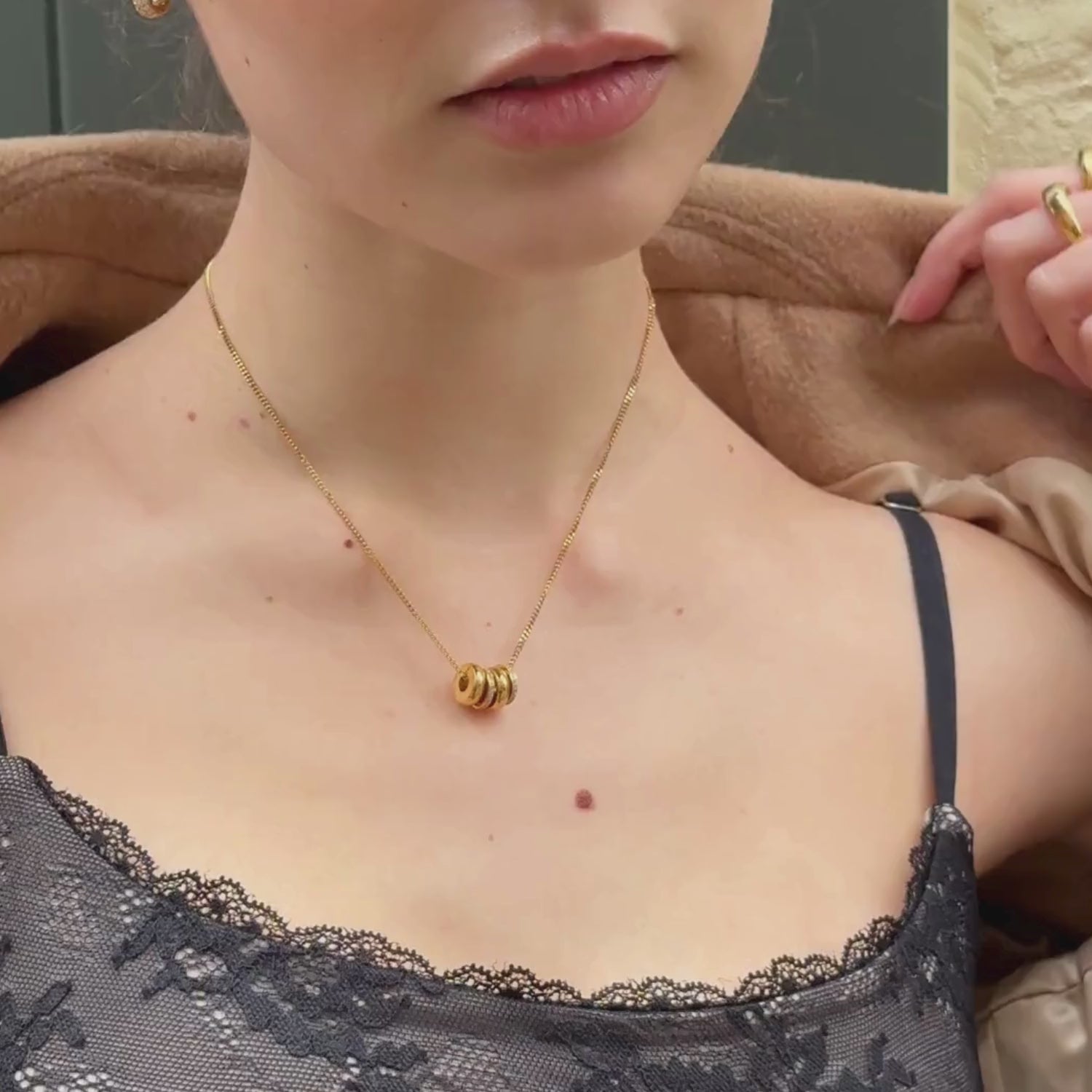 Coin Inspired Necklace