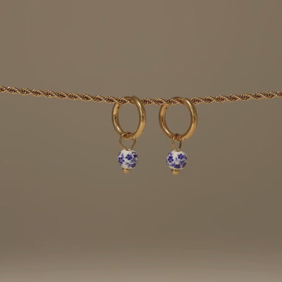 Gold Blossom Earrings