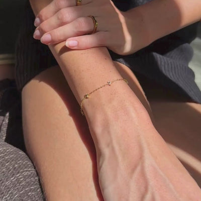 Statement Zircon Bracelet