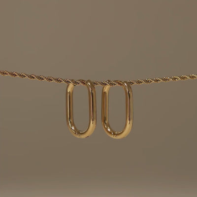Gold Hoop Earrings
