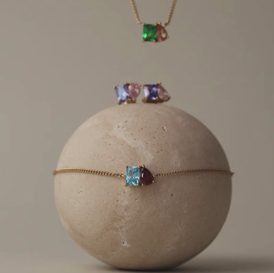 Custom Birthstone Bracelet