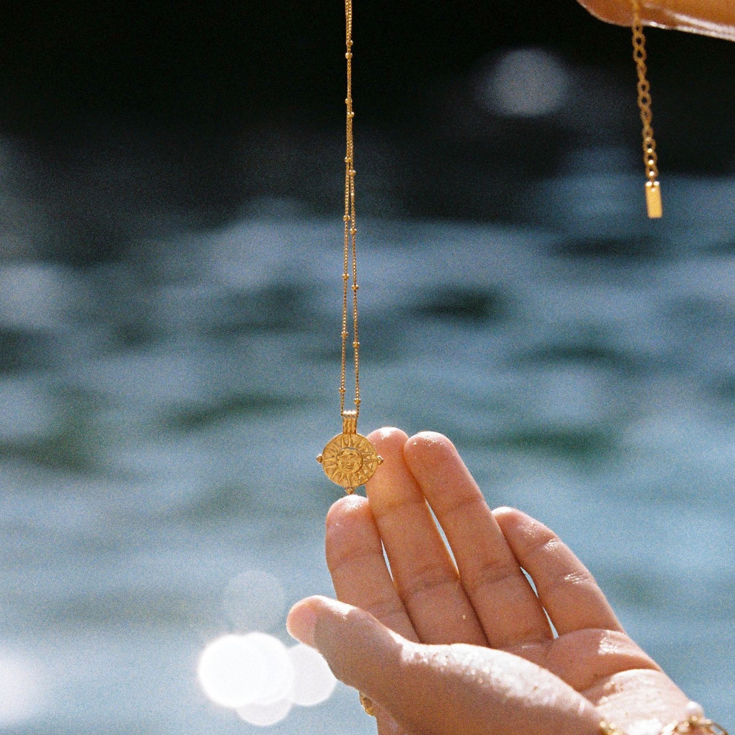 Roman Coin Necklace