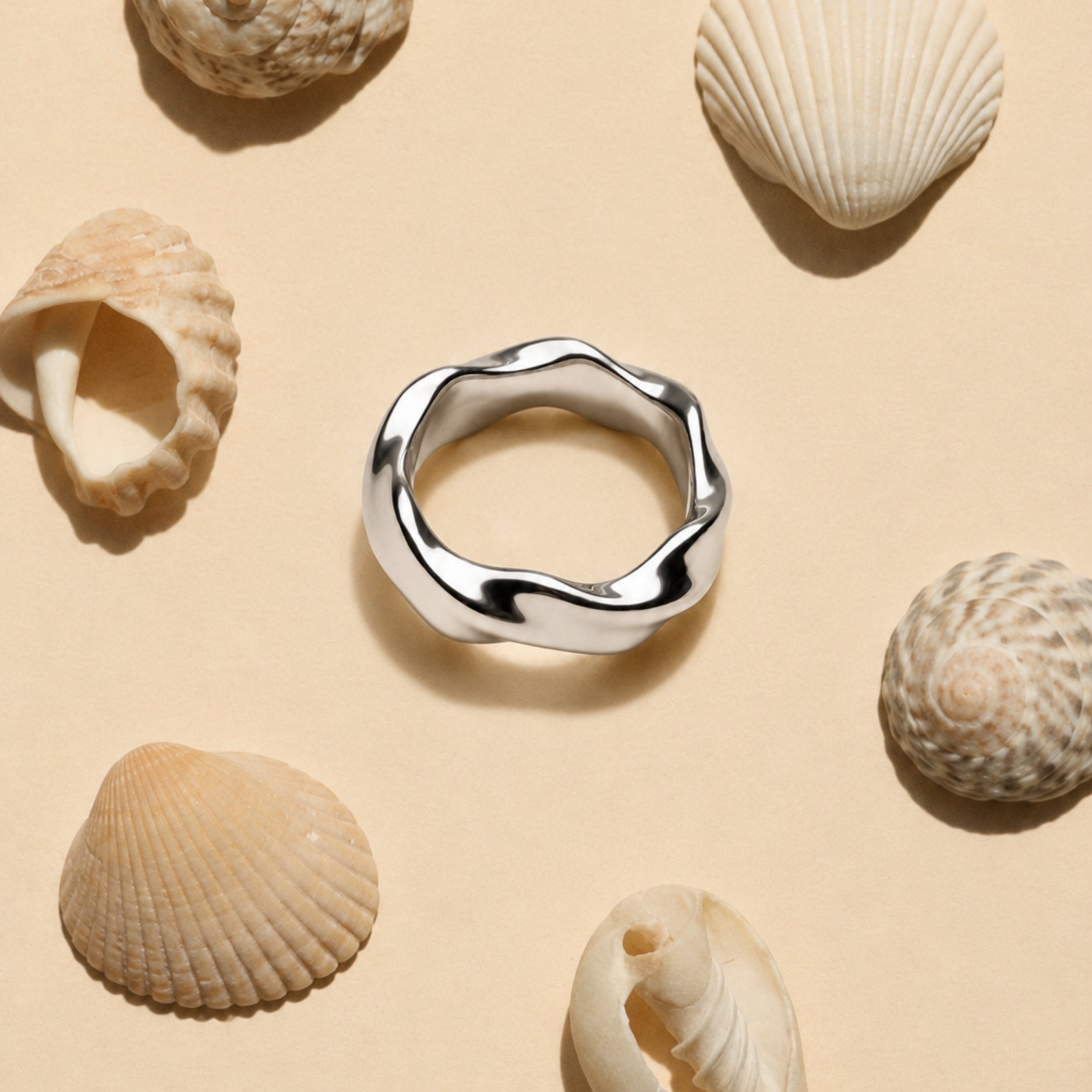 Silver Dune Ring