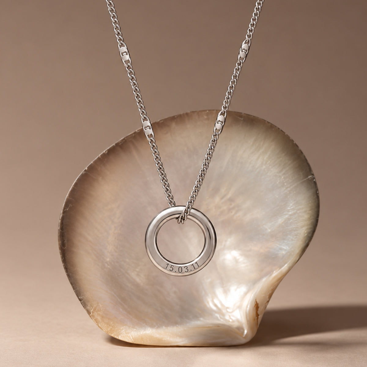 Silver Personalized Necklace