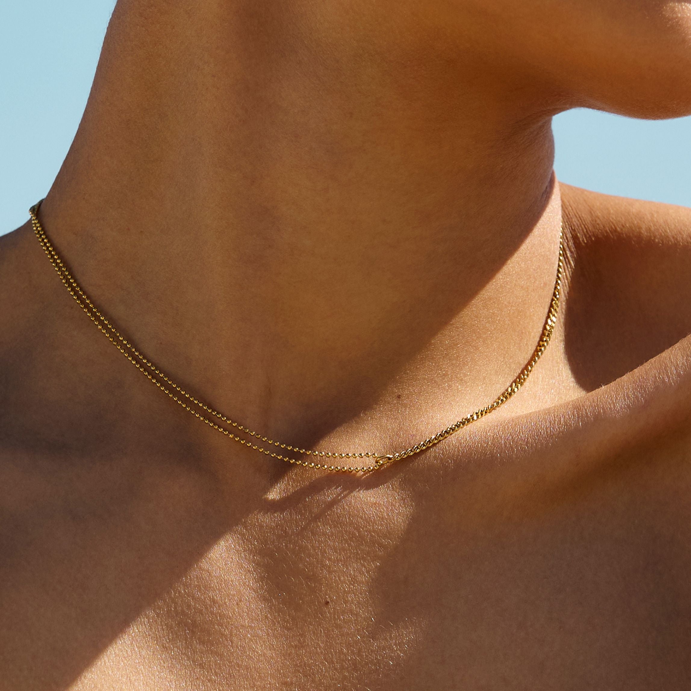 Simple Gold Choker