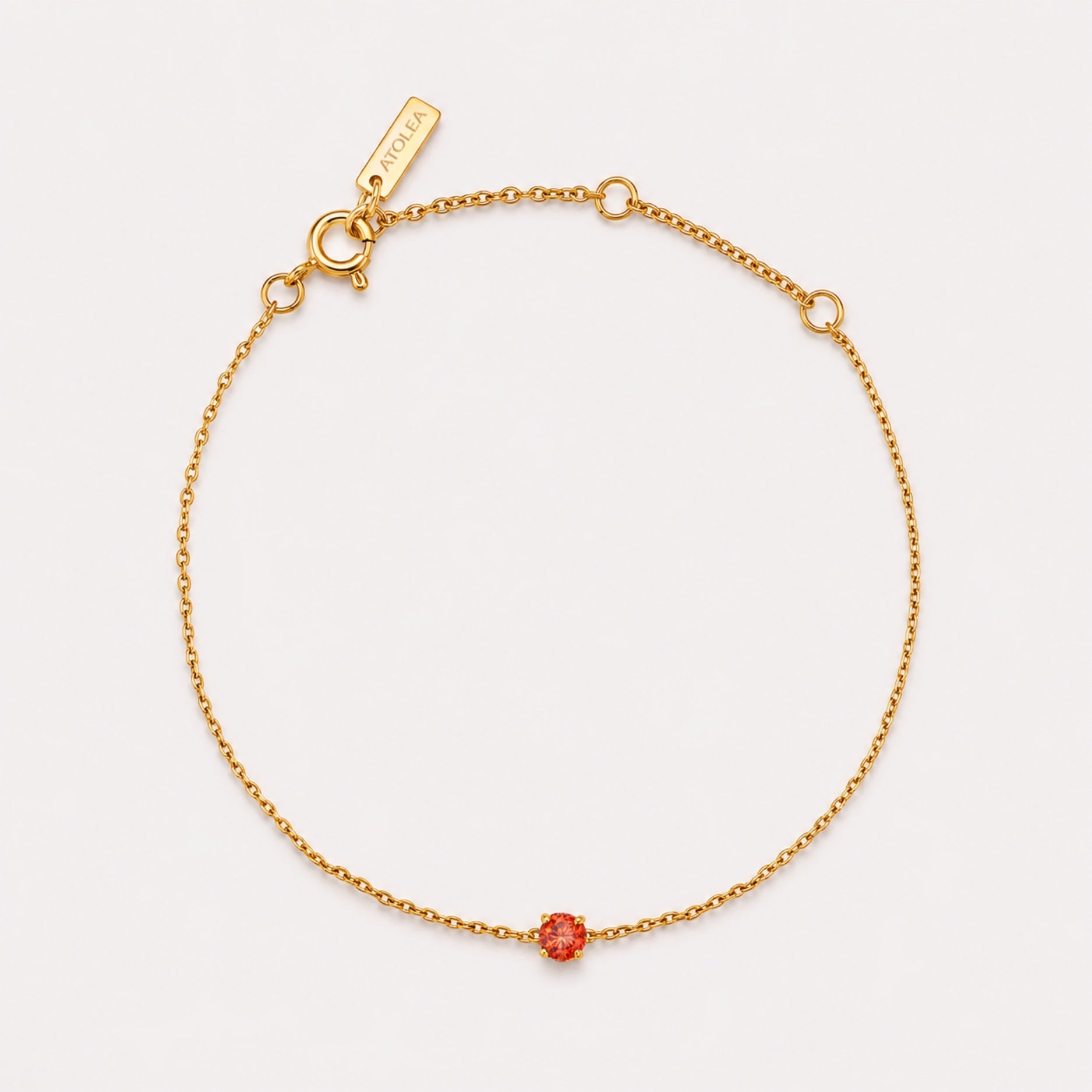 Single Birthstone Bracelet