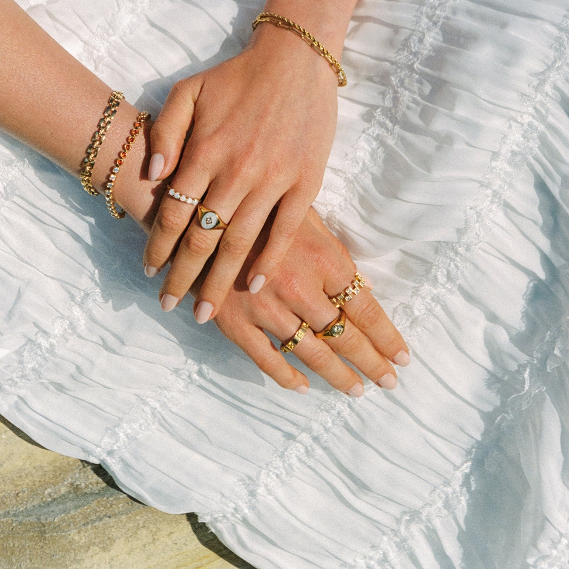 Soleil Signet Ring Stylish