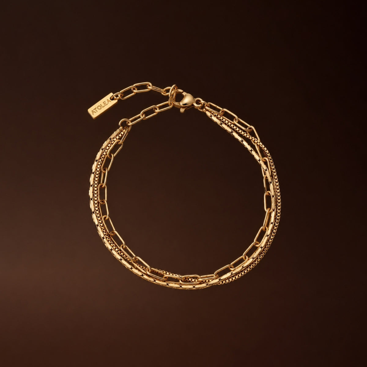 Three Layered Bracelet