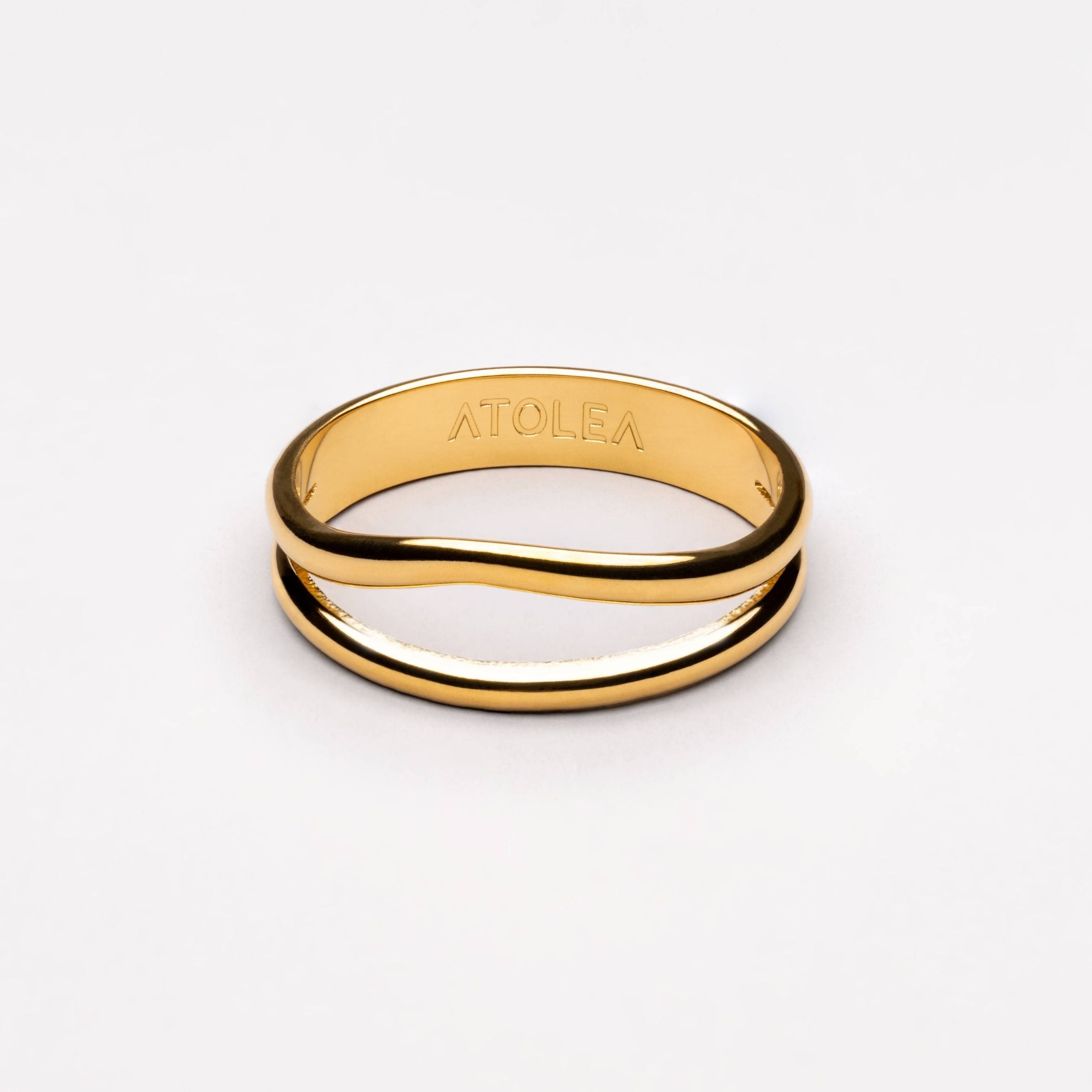 Wavy Ring Gold