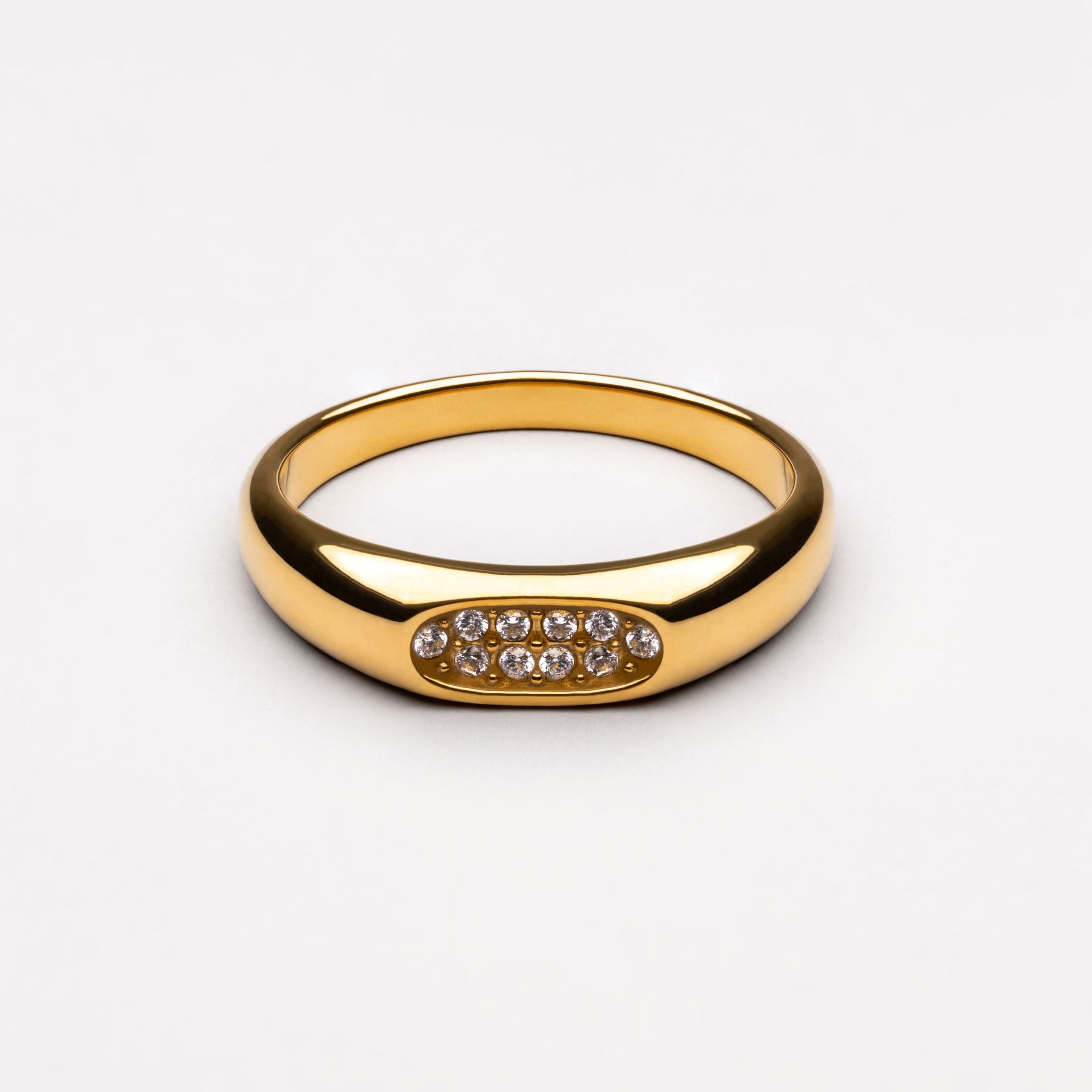 Zircon Ring Gold